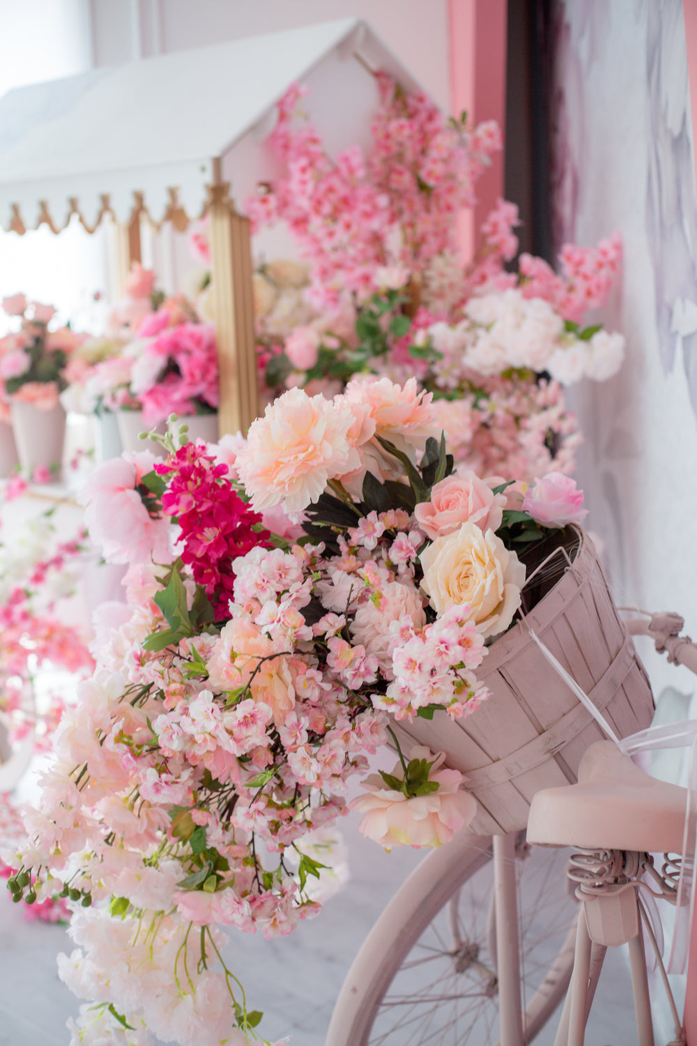 panier velo solide à installer pour achat fleurs